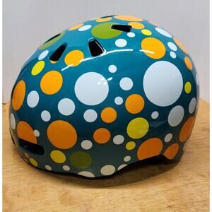 Nutcase Helmet Polka Face MIPS Street Bmx Bicycle Skate Large 23.5"-25" DIA READ